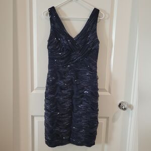 Lauren Ralph Lauren Evening Sequin Dress Size 8